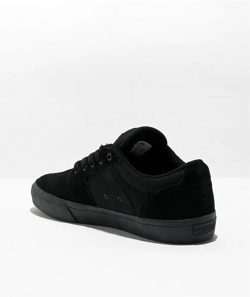 Etnies Barge LS Black Skate Shoes