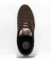 Etnies Barge LS Dark Brown, Black & Brown Skate Shoes