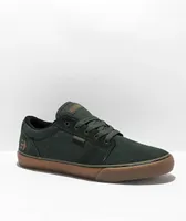 Etnies Barge LS Green & Gum Skate Shoes