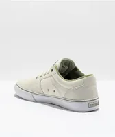 Etnies Barge LS White & Green Skate Shoes