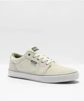 Etnies Barge LS White & Green Skate Shoes