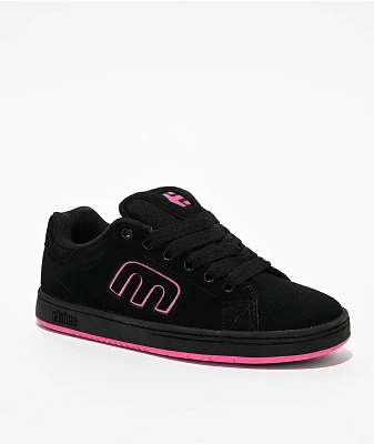 Etnies Callicut Black & Pink Skate Shoes