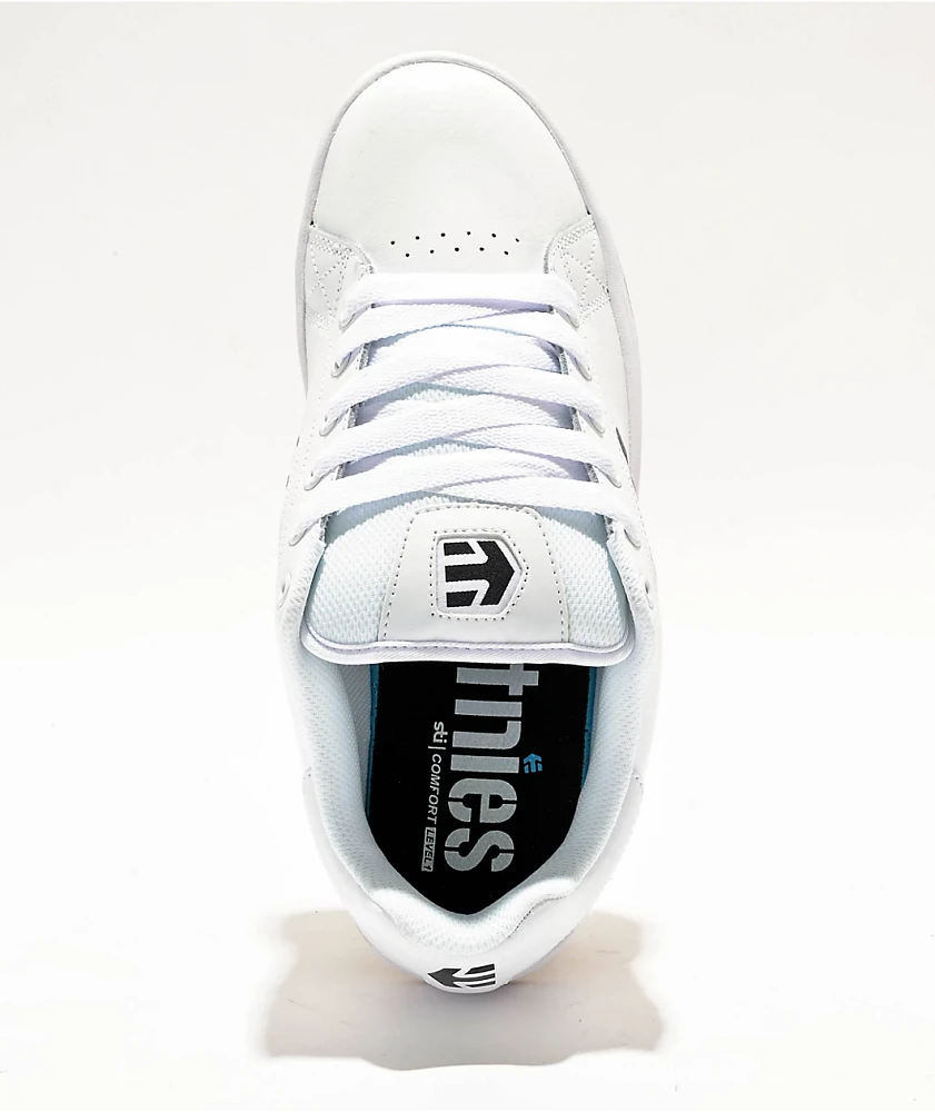 Etnies Callicut Black & White Skate Shoes