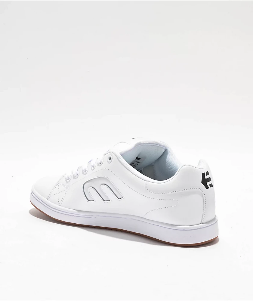 Etnies Callicut Black & White Skate Shoes