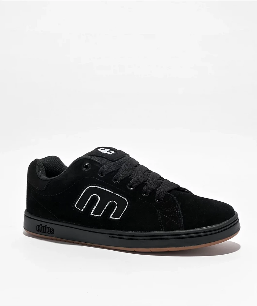 Etnies Callicut Black & White Skate Shoes