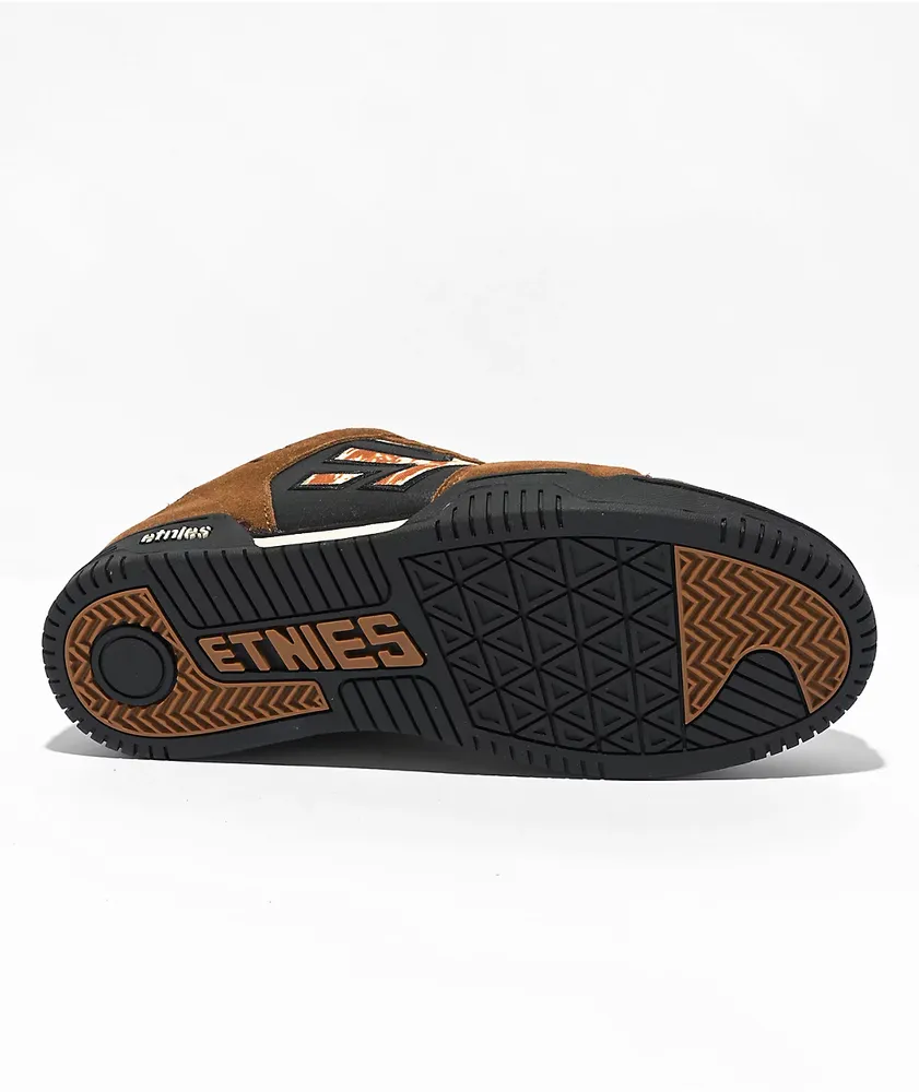 Etnies Faze Tan & Black Skate Shoes