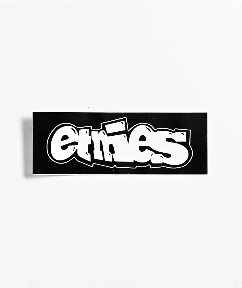 Etnies Graffiti Black Sticker