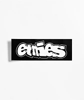 Etnies Graffiti Black Sticker