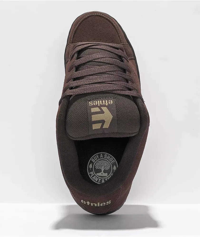 Etnies Kingpin Brown & Black Skate Shoes