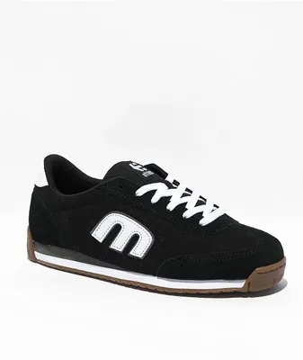 Etnies Lo-Cut II LS Black, White, & Gum Skate Shoes