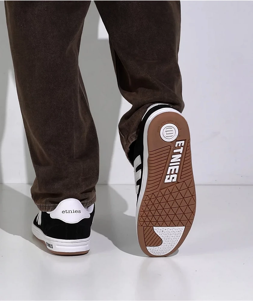 Etnies Locut Black & White Skate Shoes
