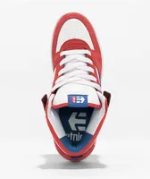 Etnies MC Rap Hi Red, White & Blue Skate Shoes