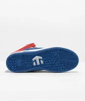 Etnies MC Rap Hi Red, White & Blue Skate Shoes