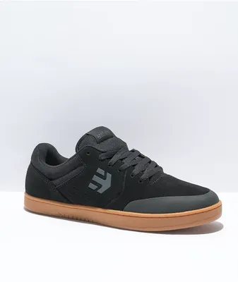 Etnies Marana Black, Dark Grey & Gum Skate Shoes
