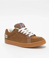 Etnies Sal 23 Brown & Gum Skate Shoes