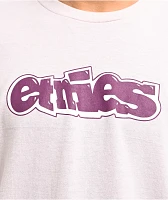 Etnies Snake Logo Lavender T-Shirt