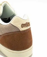 Etnies Snake Tan, Brown & Grey Skate Shoes