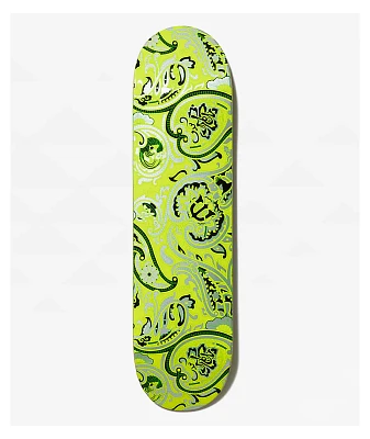 Evisen Paisley Neon 8.25" Skateboard Deck