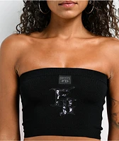 FB County Airbrush Black Tube Top