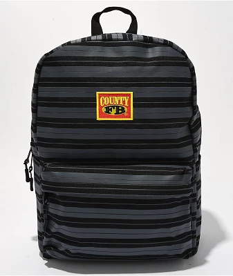 FB County Black & Grey Backpack
