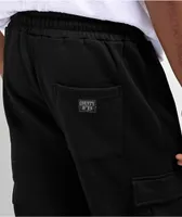 FB County Black Cargo Sweatpants