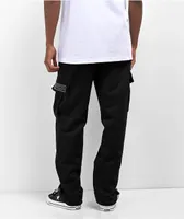 FB County Black Cargo Sweatpants