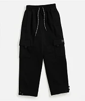 FB County Black Cargo Sweatpants