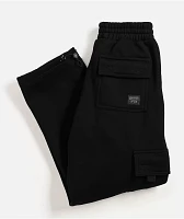 FB County Black Cargo Sweatpants