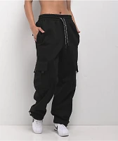 FB County Black Cargo Sweatpants