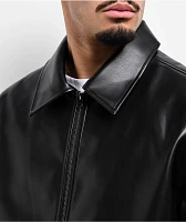 FB County Black Leather Jacket