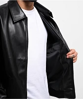 FB County Black Leather Jacket