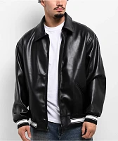 FB County Black Leather Jacket