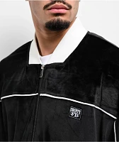 FB County Black Velour Track Jacket