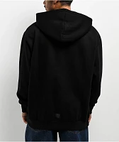 FB County Bold Embroidery Black Hoodie