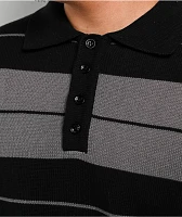 FB County Charlie Brown Mary Black & Grey Polo Shirt
