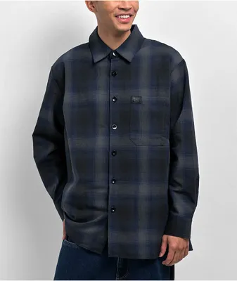 FB County Checker Black & Grey Flannel Shirt