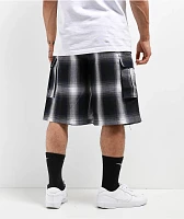 FB County Checker Blue Cargo Shorts