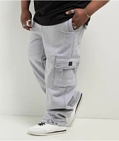 FB County Contrast Grey Cargo Sweatpants