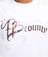 FB County FBC Logo White T-Shirt