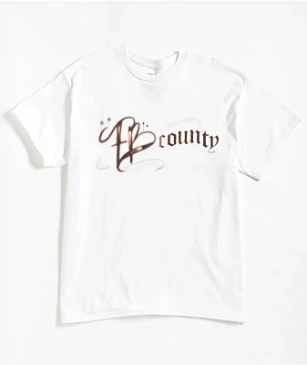 FB County FBC Logo White T-Shirt