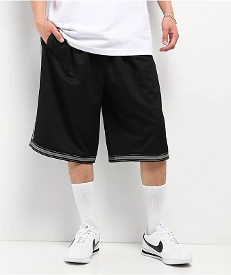 FB County Heavyweight Black Mesh Shorts
