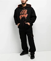 FB County Jack O Lanturn Black Zip Hoodie