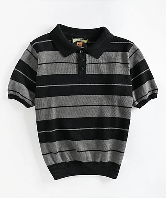 FB County Kids Charlie Brown Black & Grey Polo Shirt