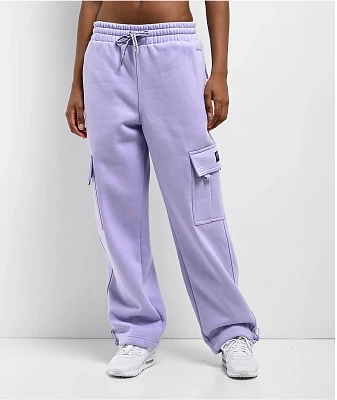 FB County Lavender Cargo Sweatpants