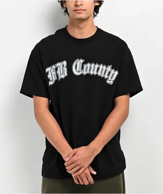 FB County Old School Black T-Shirt