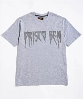 FB County Rhinestone Heavyweight Grey T-Shirt