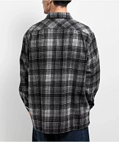 FB County Super Heavyweight Wool Black & Grey Flannel Shirt