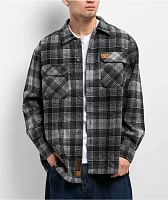 FB County Super Heavyweight Wool Black & Grey Flannel Shirt