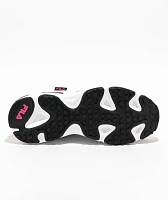 FILA Fastic White, Black & Hot Pink Shoes