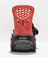 FLUX PR Red Snowboard Bindings